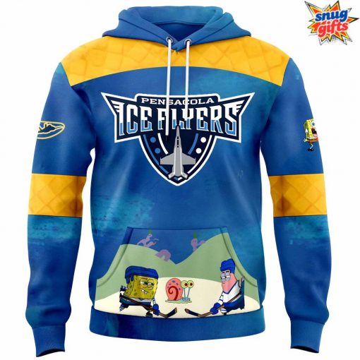 Pensacola Ice Flyers x SpongeBob Night 2025 Hoodie