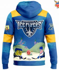 Pensacola Ice Flyers x SpongeBob Night 2025 Hoodie 3