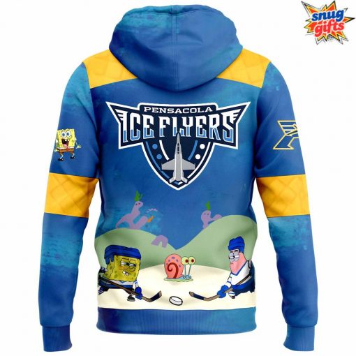 Pensacola Ice Flyers x SpongeBob Night 2025 Hoodie