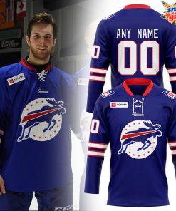 Rochester Americans Bills Day 2025 Limited Edition Hockey Jersey