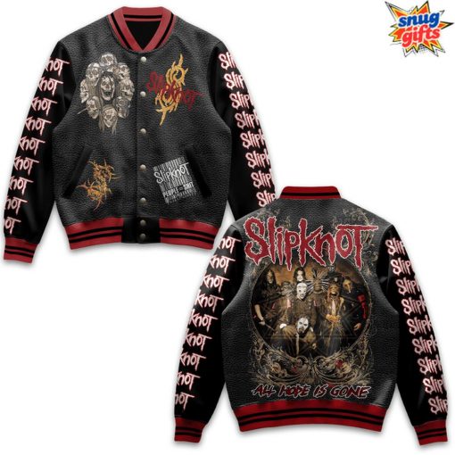 Slipknot All Hope Is Gone Black Varsity Jacket