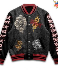 Slipknot All Hope Is Gone Black Varsity Jacket 3