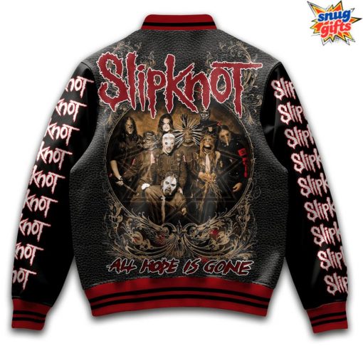 Slipknot All Hope Is Gone Black Varsity Jacket