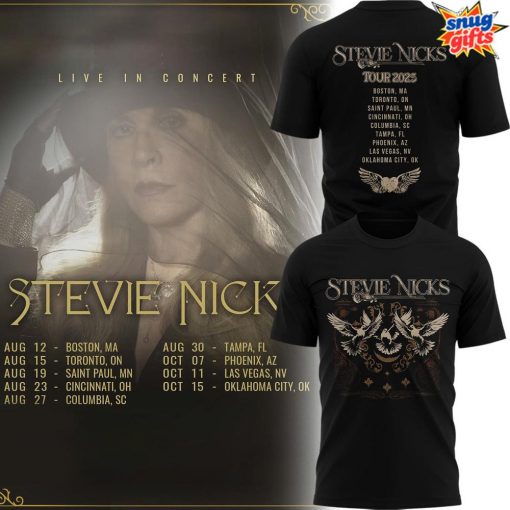 Stevie Nicks Tour 2025 Limited Edition T-Shirt