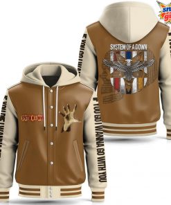 System of a Down Toxicity Tribute Special Hooded Baseball Jacket