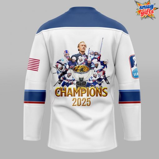 Team USA 2025 IIHF Women’s World Champions Hockey Jersey