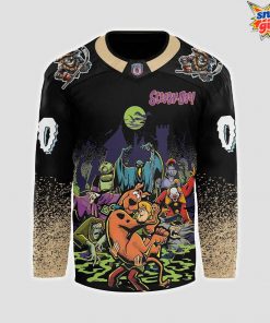Topeka Scarecrows Scooby-Doo Night 2025 Special Hockey Jersey