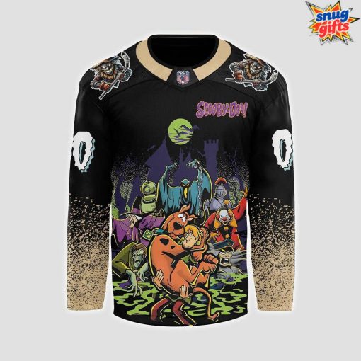 Topeka Scarecrows Scooby-Doo Night 2025 Special Hockey Jersey