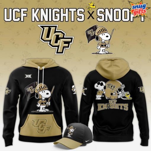 UCF Knights Football x Snoopy Night 2025 Hoodie