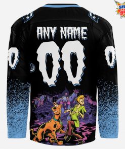 Utah Mammoth ScooBy Doo Night 2025 Special Hockey Jersey 3
