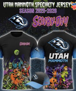 Utah Mammoth Scooby-Doo Night 2025 Special T-Shirt