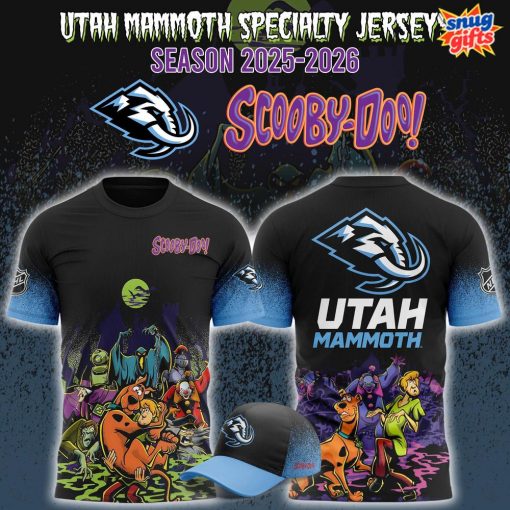 Utah Mammoth Scooby-Doo Night 2025 Special T-Shirt