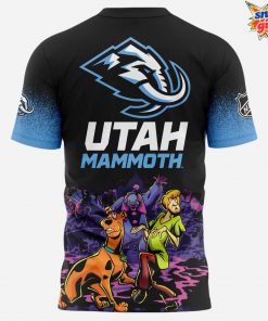 Utah Mammoth ScooBy Doo Night 2025 Special T Shirt 3