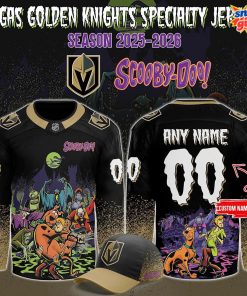 Vegas Golden Knights x ScooBy-Doo Night 2025 Hockey Jersey