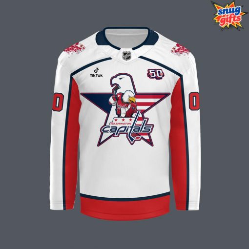 Washington Capitals 50th Anniversary Special Hockey Jersey