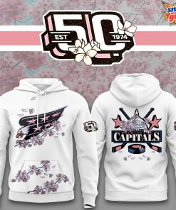 Washington Capitals 50th Anniversary Special Hoodie