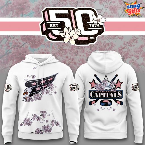 Washington Capitals 50th Anniversary Special Hoodie