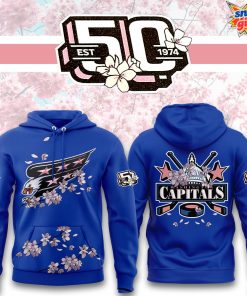 Washington Capitals 50th Anniversary Special Hoodie