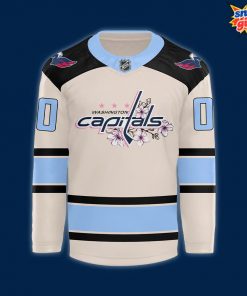 Washington Capitals x Cherry Blossom 2025 Limited Edition Hockey Jersey