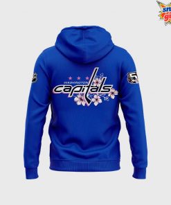 Washington Capitals x Cherry Blossom 2025 Limited Edition Hoodie 3