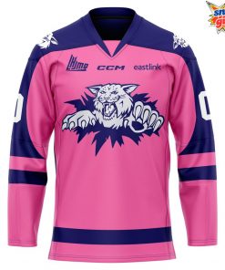 Wildcats x Pink in the Rink Night 2025 Hockey Jersey