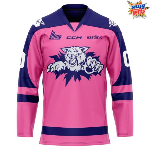 Wildcats x Pink in the Rink Night 2025 Hockey Jersey
