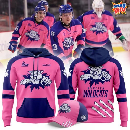 Wildcats x Pink in the Rink Night 2025 Hoodie