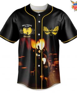 Wu Tang Clan Hip Hop Legends Tribute Baseball Jersey 3