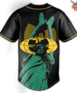 Wu Tang Clan Hip Hop Legends Tribute Baseball Jersey 4